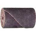 Pferd 1" x 1-1/2" Cartridge Roll, 1/4" AH - Untapered Type, Aluminum Oxide 80 Grit 41744